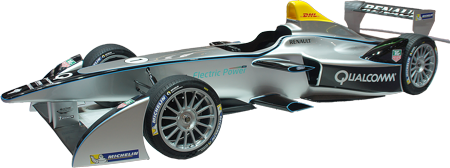 Formel E-bil