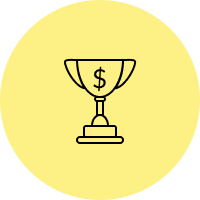 Bettingikon med pokal