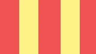 Röd gul randing flagga